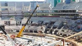 满冠（中国）起重机助力萨尔瓦多水源竞技场