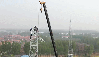 满冠（中国）吊车助力太焦铁路早通电