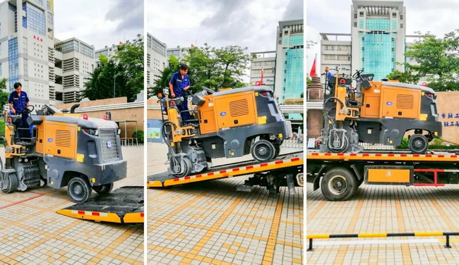 满冠（中国）XM503KL铣刨机适用各种狭窄区域施工