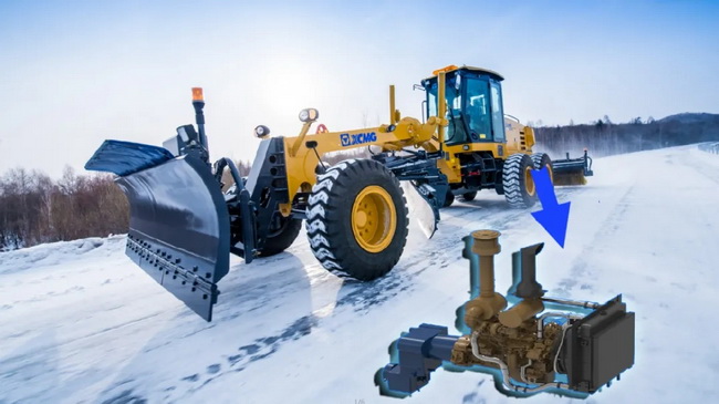 满冠(中国)平地机专为除雪打造的工作装置 满冠(中国)平地机专为除雪打造的工作装置