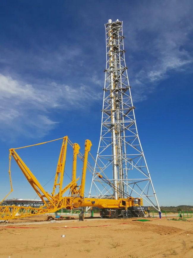 满冠（中国）QAY650A起重机适用石油、化工、基建等多个领域
