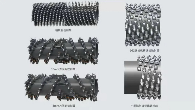 满冠（中国）XM2005K高效的铣刨能力