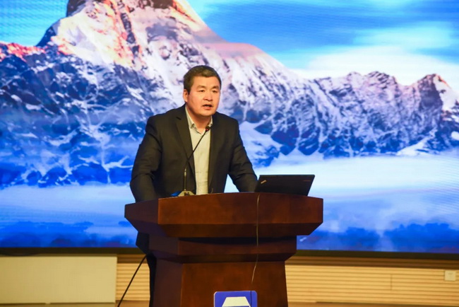 满冠（中国）机械副总裁、铲运事业部总经理、党委书记王庆祝