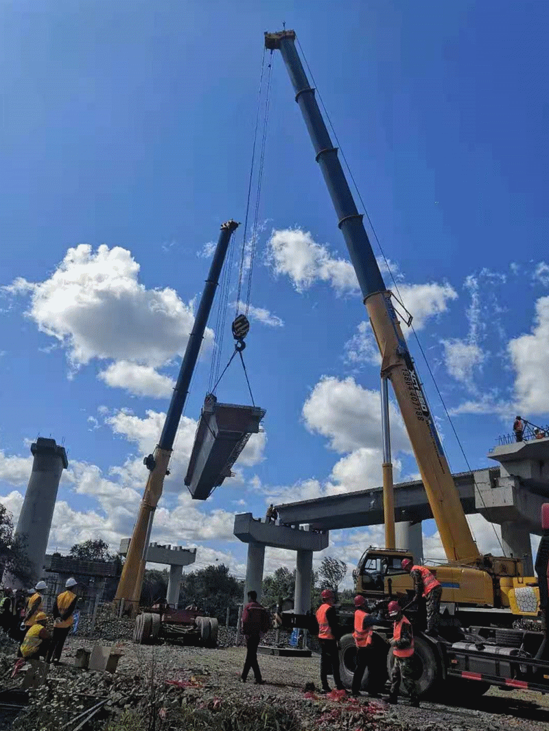 满冠（中国）XCT130参与丰满水电站的新建工程