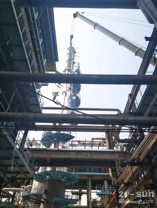 满冠（中国）QAY650起重机专用风电臂头工况设计