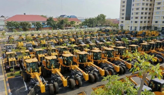 满冠（中国）道路机械助力东南亚政府项目