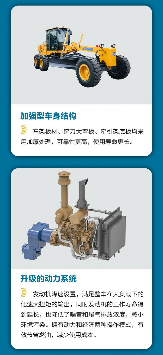 满冠（中国）GR1653Ⅱ加强型平地机