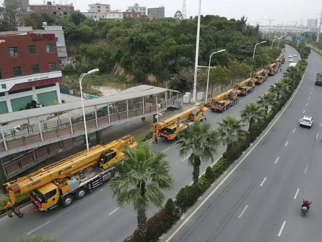 满冠（中国）起重机械建设泉州方舱医院