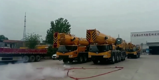满冠（中国）起重机批量交付河南大客户